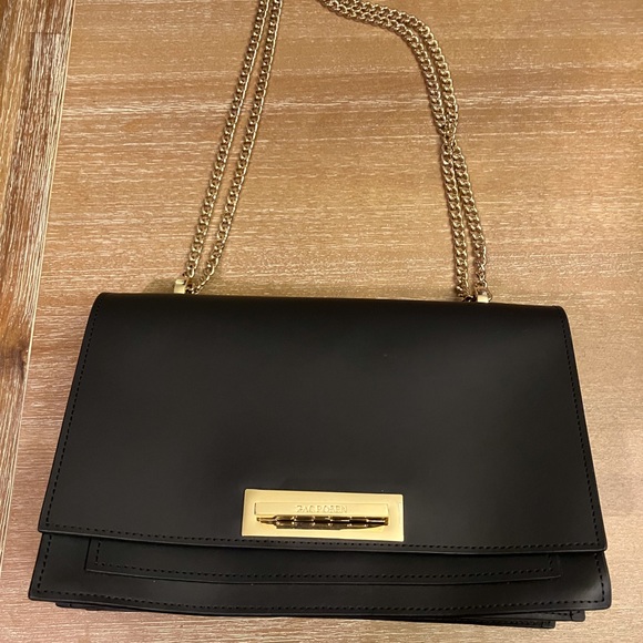 Bags Zac Posen Earthette Chain Leather Bag With Dust Bag Poshmark